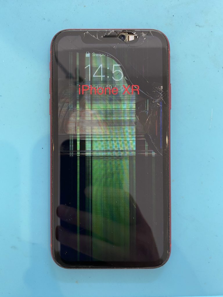 iPhone XR broken screen