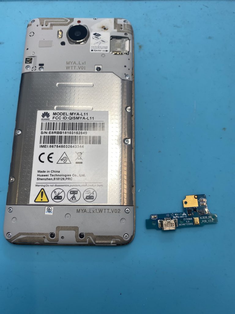 Huawei Y6 charging port replacement